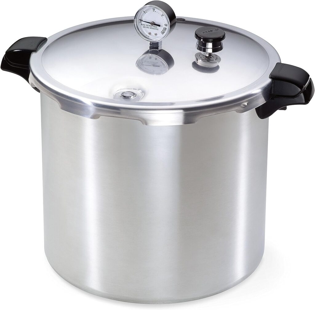 Presto 01781 23-Quart Pressure Canner and Cooker, Aluminum