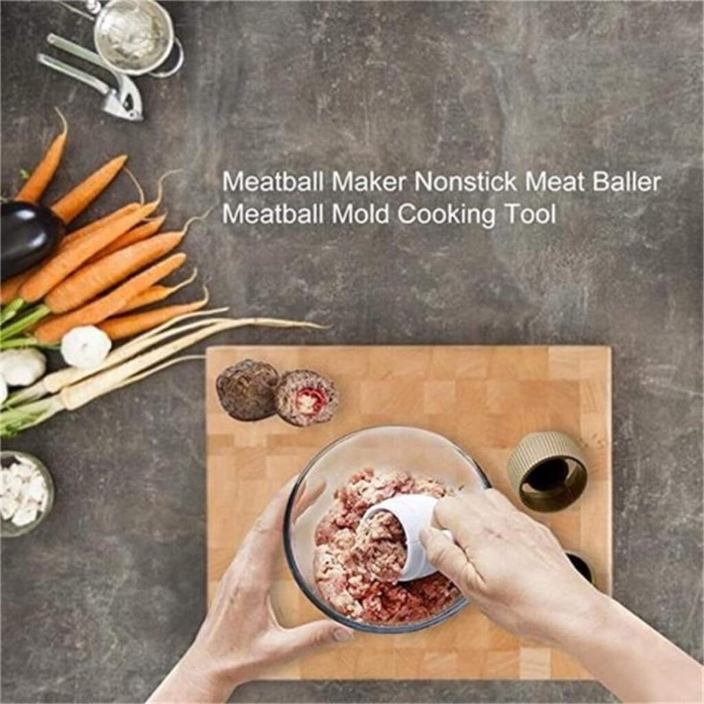 Cooker Indian Stainless Steel Sandwich Diy Machine Tool Meatball Ball Diy Maker Kitchen Meat Ball Meatball Small Cooking Utensils Canner Pressure Cooker for Canning