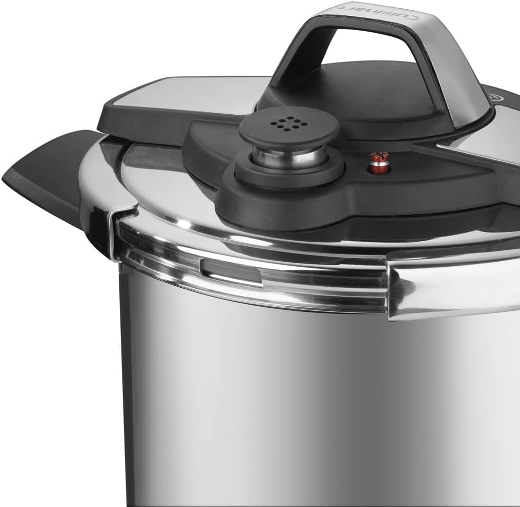 Cuisinart - CPC22-6 Cuisinart Professional Collection Stainless Pressure cooker, Medium, Silver