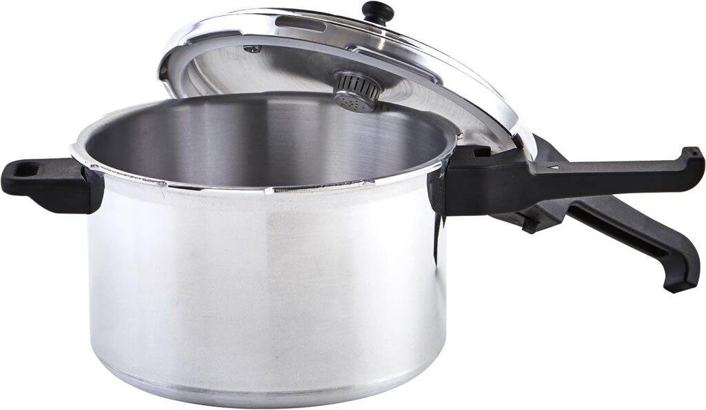 IMUSA 7 Quart Stovetop Aluminum Pressure Cooker with Safely Valve