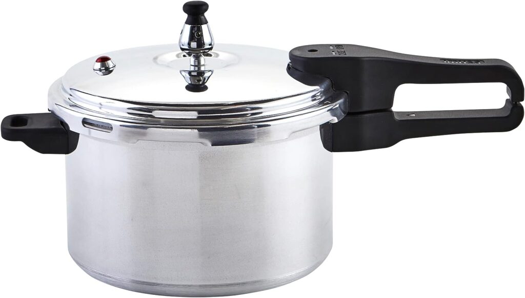IMUSA 7 Quart Stovetop Aluminum Pressure Cooker with Safely Valve