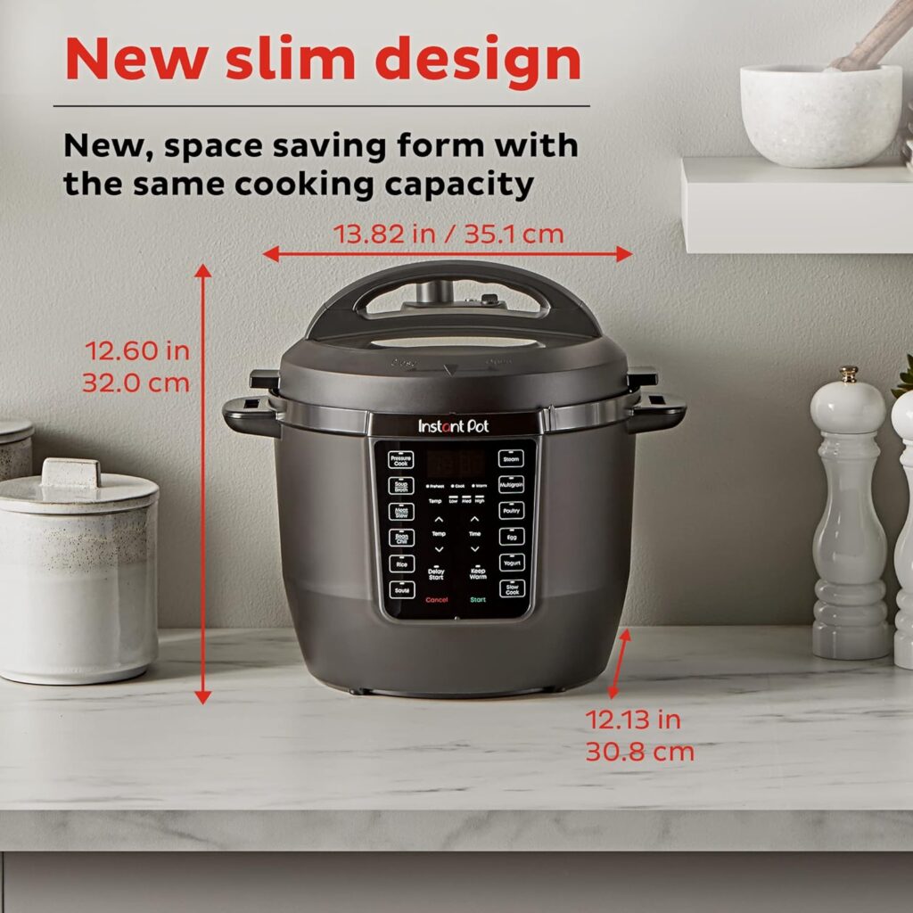 Instant Pot RIO, Formerly Known as Duo, 7-in-1 Electric Multi-Cooker, Pressure Cooker, Slow Cooker, Rice Cooker, Steamer, Sauté, Yogurt Maker,  Warmer, Includes App With Over 800 Recipes, 6 Quart