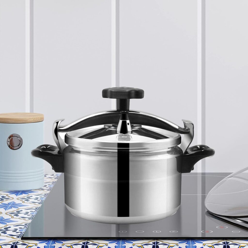 TAYSTE Cooker Pressure Canner Fast Heating Multifunction Easy to Use Deep Pressure Pan Gland Type Cooker for Household Restaurant, 5L (Size : 7L)